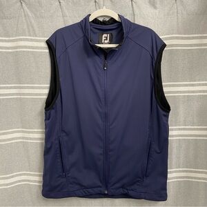 FJ FOOTJOY / Dry Joys Blue Fleece Lined Vest Size L